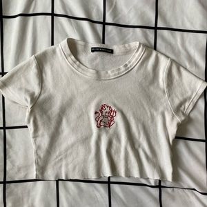 Brandy Melville devil crop top!! ❤️❤️